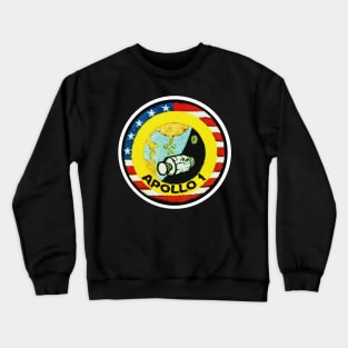 Black Panther Art - NASA Space Badge 1 Crewneck Sweatshirt